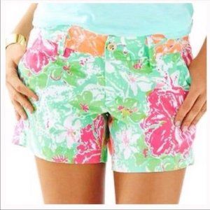 Lilly Pulitzer Floral Beach Walk Callahan Shorts